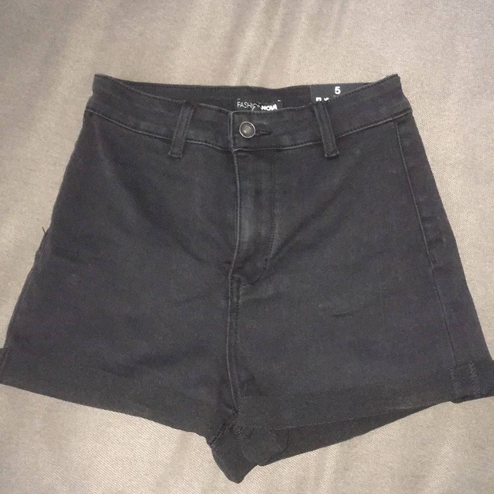 Fashion Nova Black Shorts